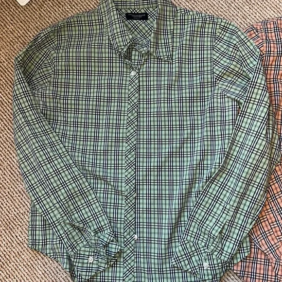 2 - American Eagle women's collar button down shirts size medium - Picture 2 of 5